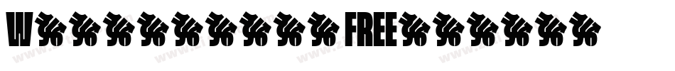 Wallington FREE字体转换